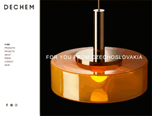 Tablet Screenshot of dechemstudio.com